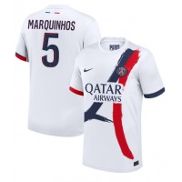 Paris Saint-Germain Marquinhos #5 Fußballbekleidung Auswärtstrikot 2024-25 Kurzarm